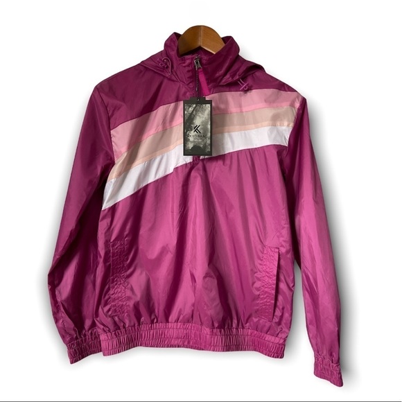 Kyodan Pink Windbreaker/Raincoat size small NWOT - Picture 2 of 3